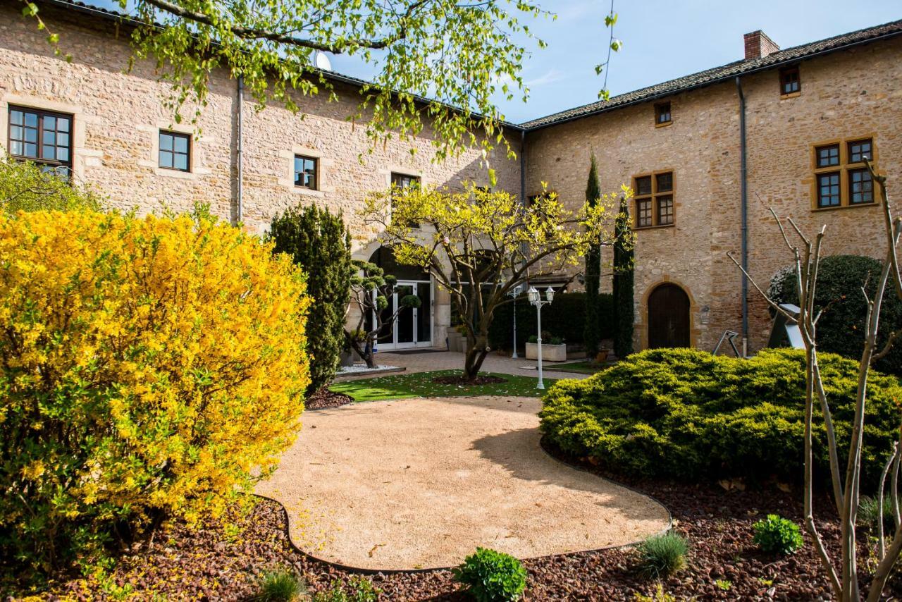 Demeures Et Chateaux L'Abbaye Caladoise - Anciennement Hostellerie Ferme Du Poulet Villefranche-sur-Saône Buitenkant foto